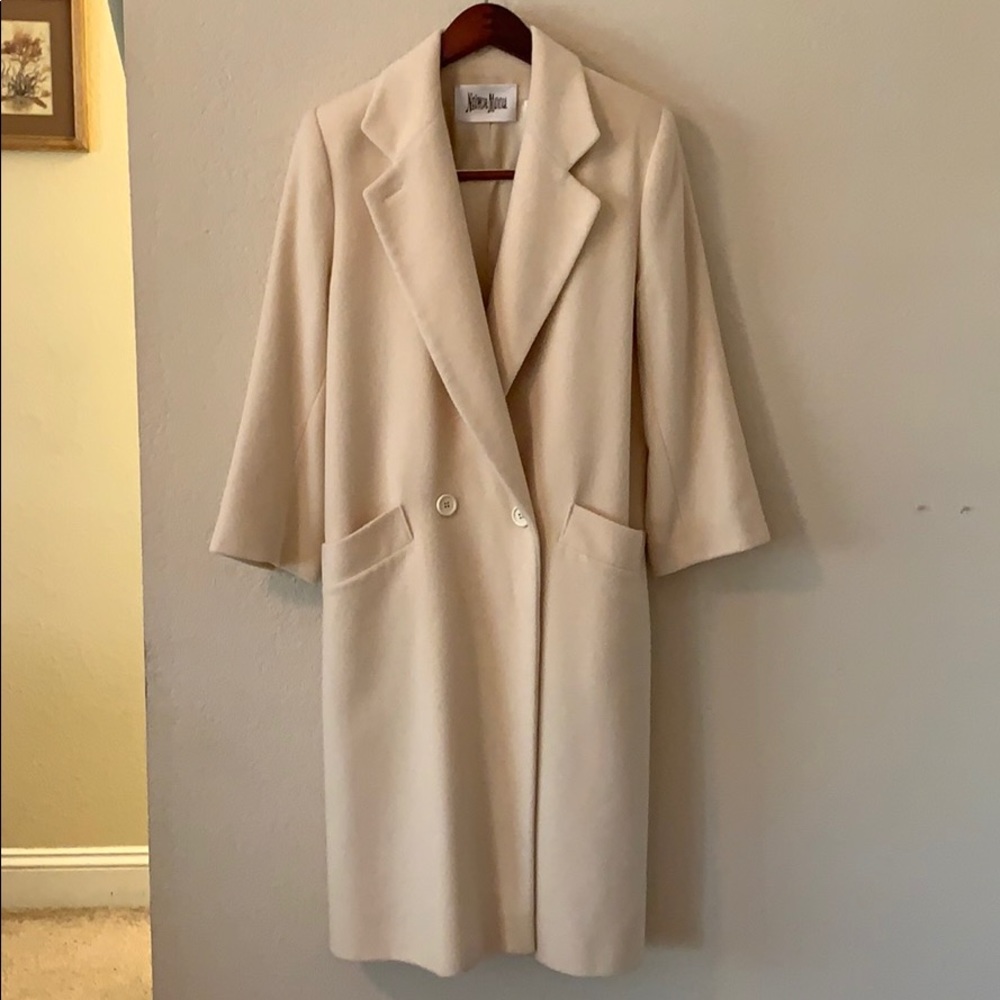 Neiman Marcus Cashmere Vintage Peacoat